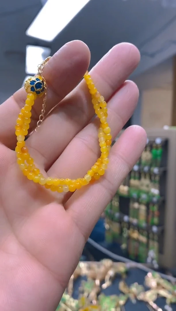 【闪购商品】翡翠耳饰合金131翡翠手链