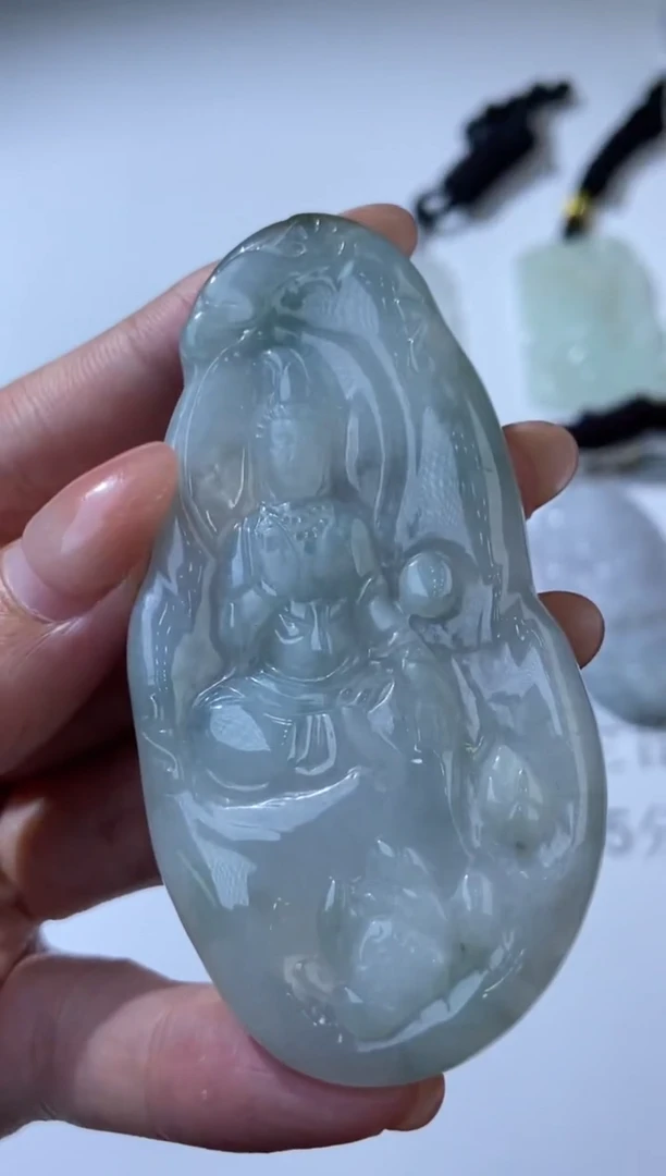 未镶嵌挂件翡翠300915  多人