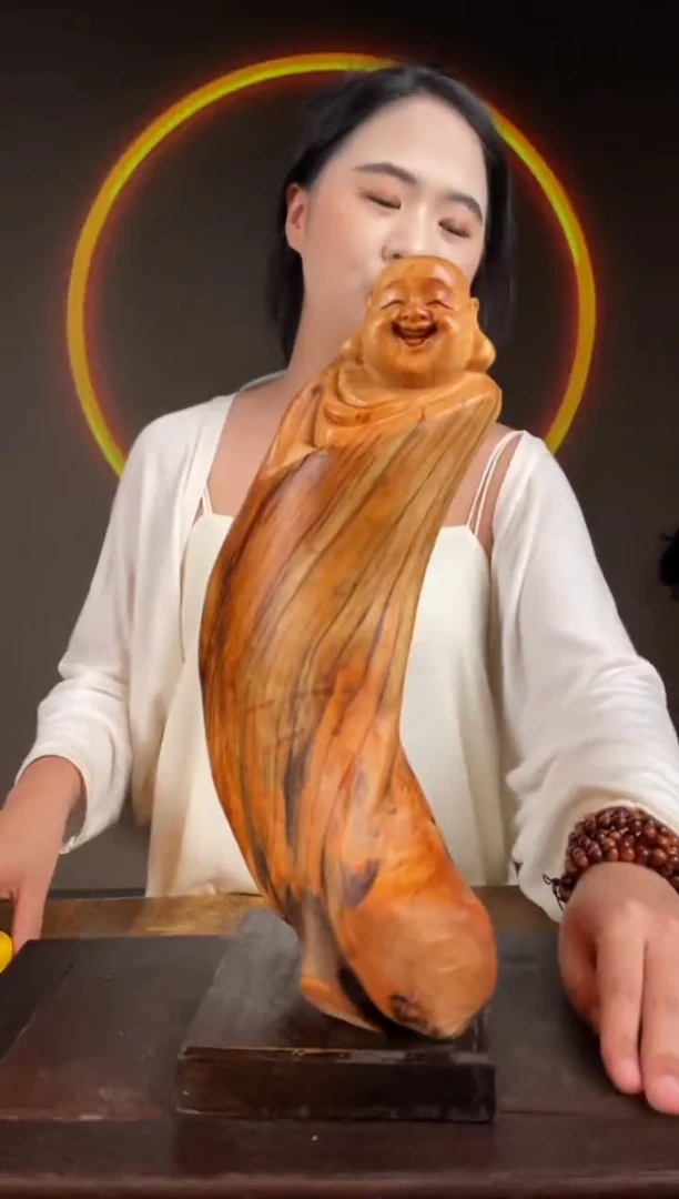 柏木（崖柏）手工摆件,先抢先得! 编号:190