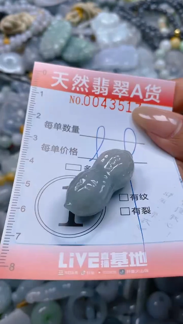 翡翠未镶嵌颈饰闪购0043517