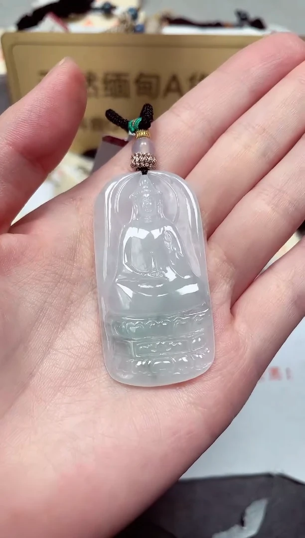 颈饰未镶嵌翡翠天然缅甸翡翠A货