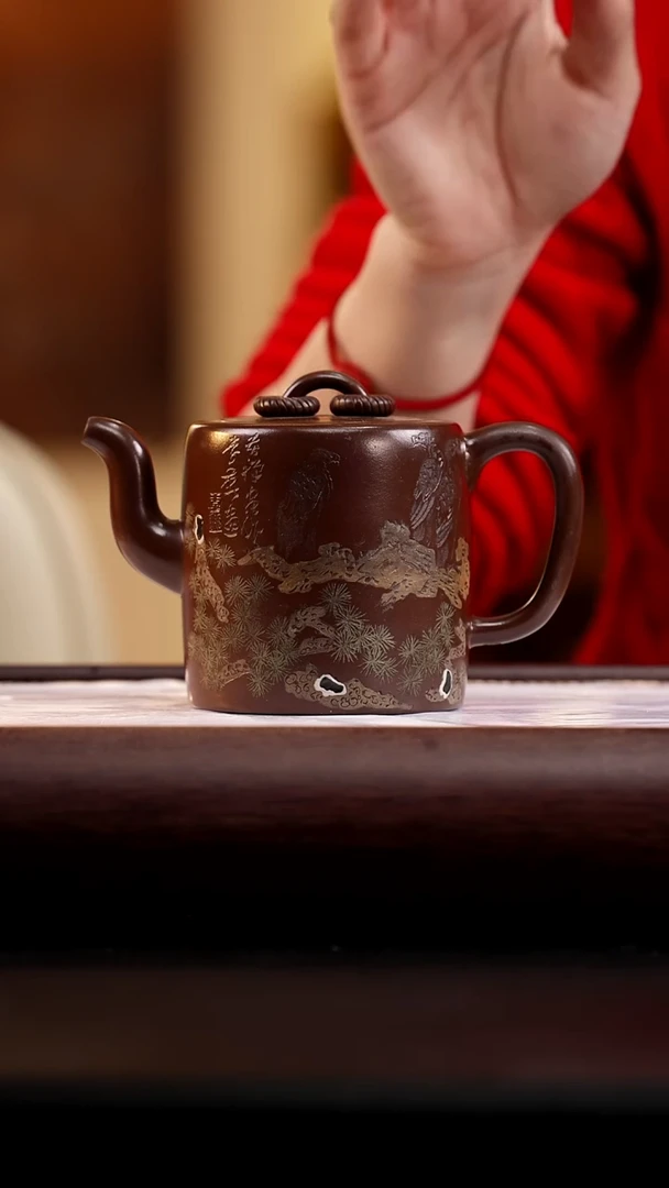 57 鸣远老紫泥景舟双圈260cc