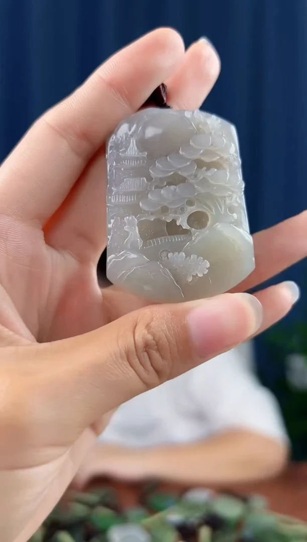 未镶嵌和田玉挂件拍一发一，多样性发货