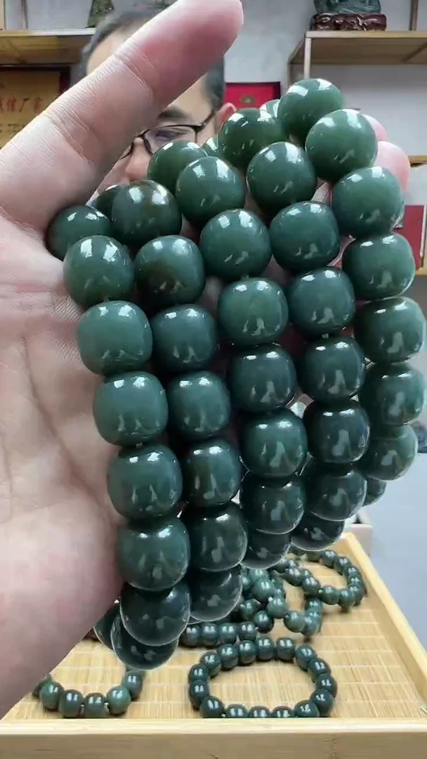 手串未镶嵌和田玉14且末糖多样性发货·拍一发一