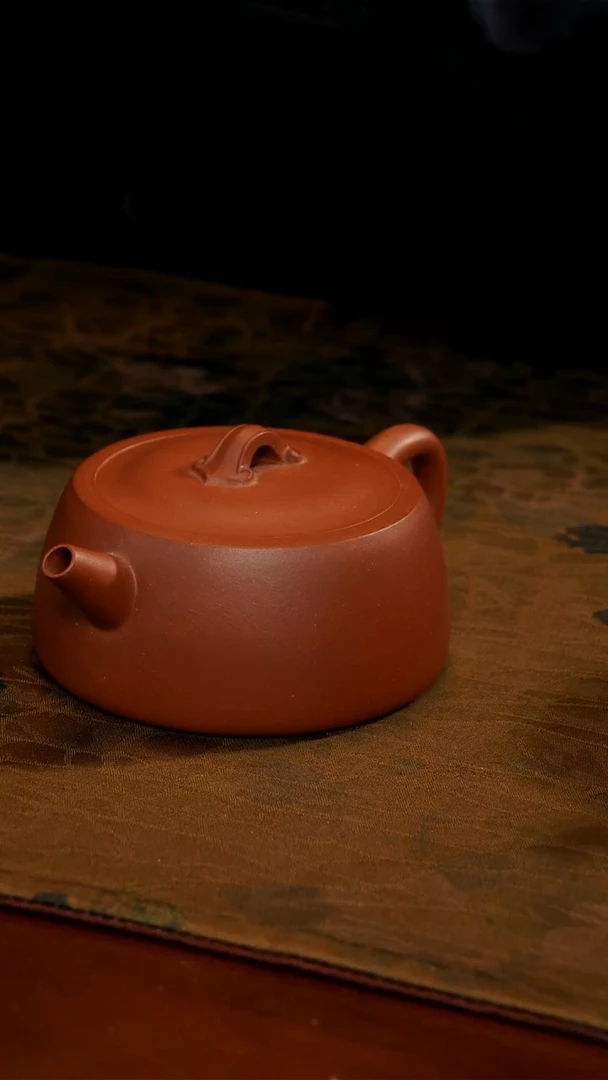 茶壶紫砂紫泥井栏壶微瑕