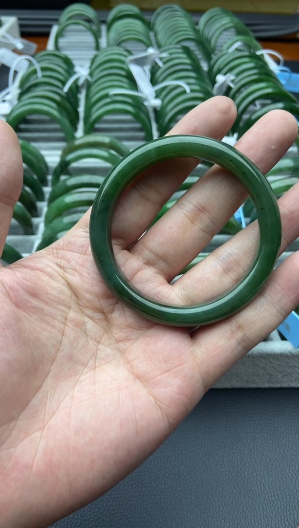 未镶嵌手镯和田玉（碧玉）29-57.8