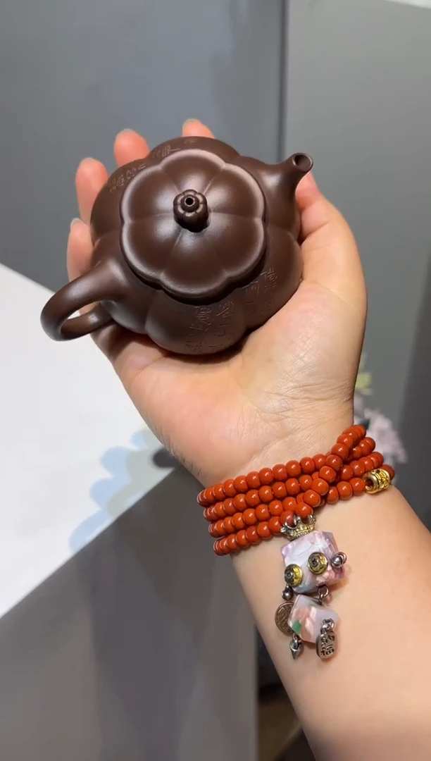 茶壶紫砂姑***肉大鱼海棠