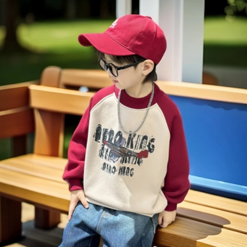 B8-1214御儿童秋冬加绒卫衣(YB10157)