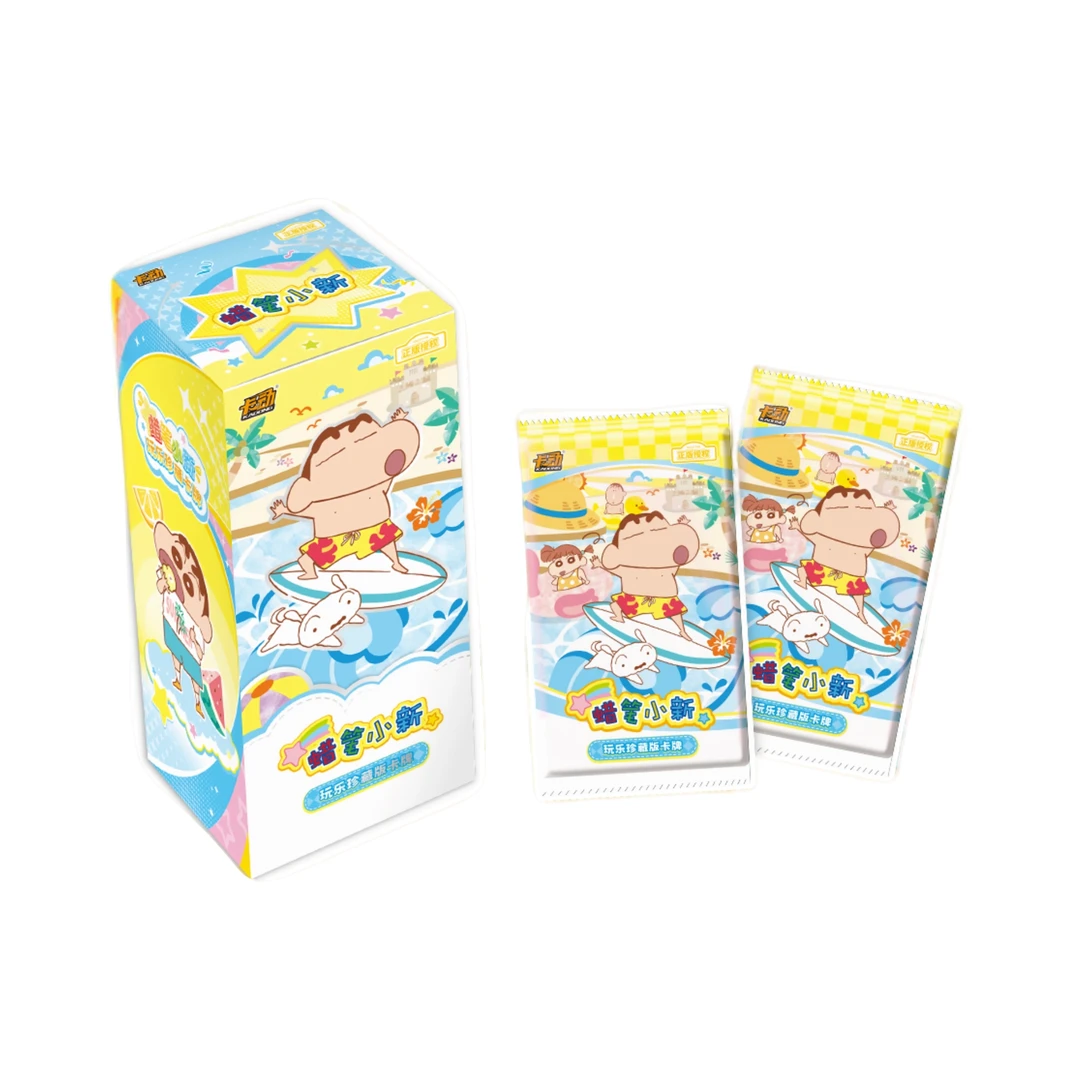 【Q·玩法】卡动文创蜡笔小新玩乐珍藏卡牌收藏盲盒·10 元包