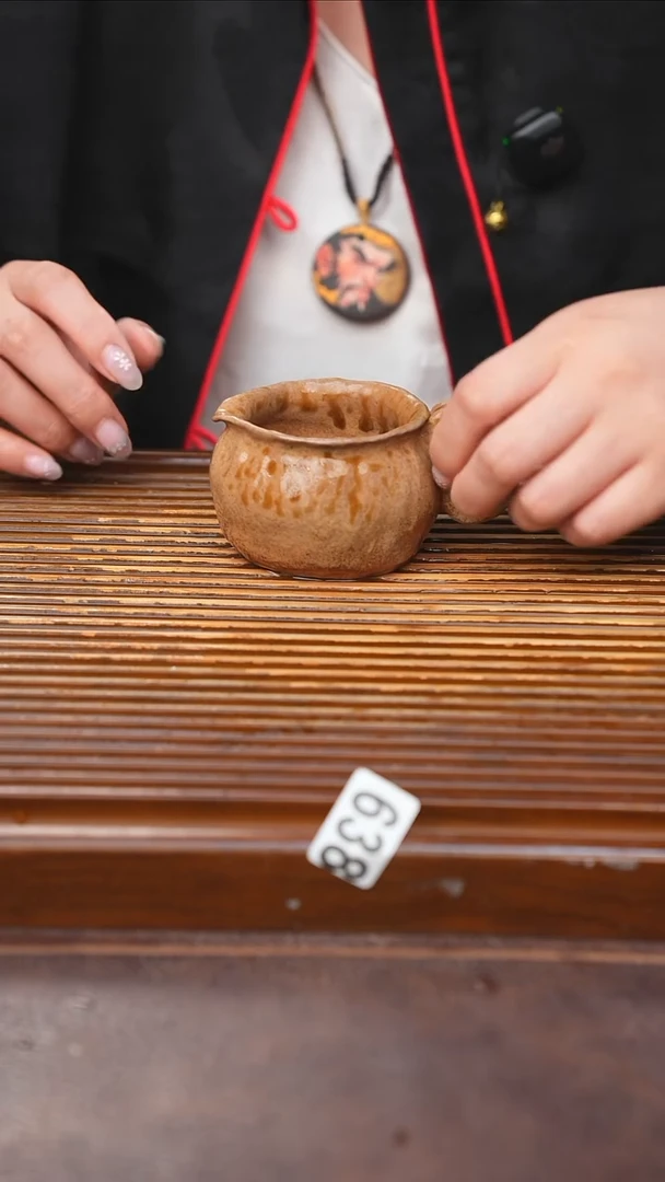 万古烧粗陶手工茶具