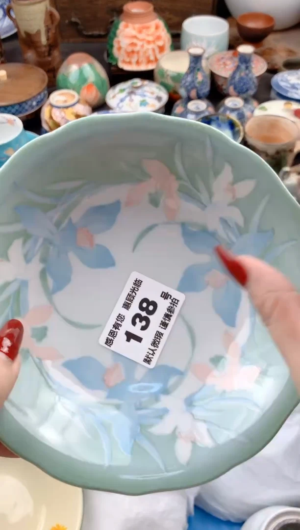 【闪购商品】瓷片138号九姑娘工艺品瓷器