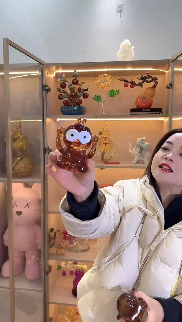 琉璃优奇花瓶花器T-早2