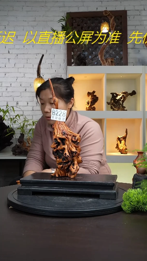 【闪购商品】木木艺云南根艺风化摆件