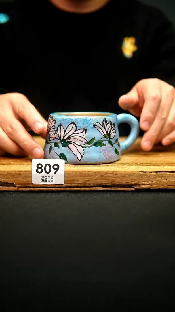 @@陶园瓷舍@@纯手工手绘@高温釉下彩