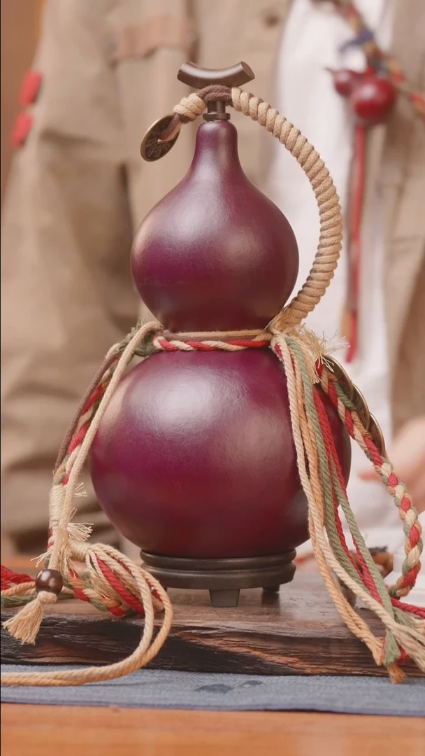 1443号链接精品大漆葫芦现货现发[一物一拍]