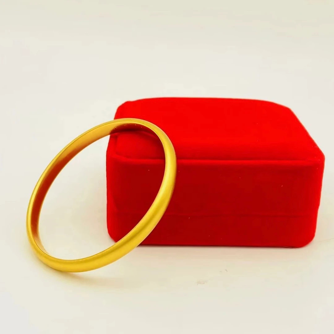 铜合金手镯 泥鳅背素圈手镯精工版（卡7）