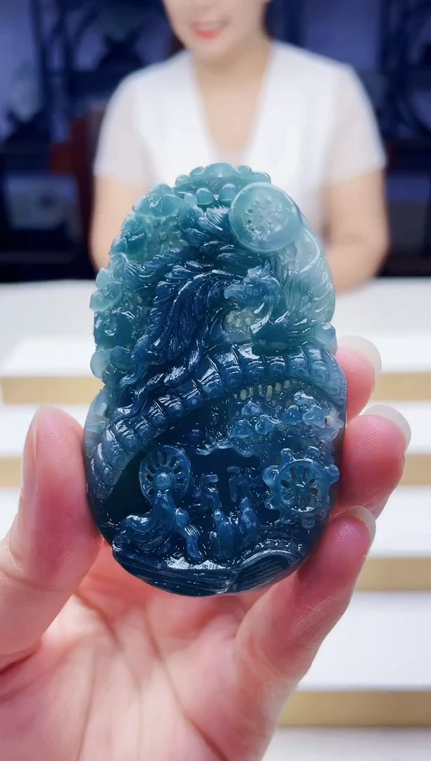 未镶嵌定制翡翠毛货09130257（拍一发一）