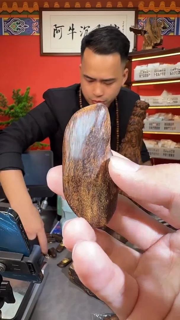 沉香吊坠73号大叻多样性发一