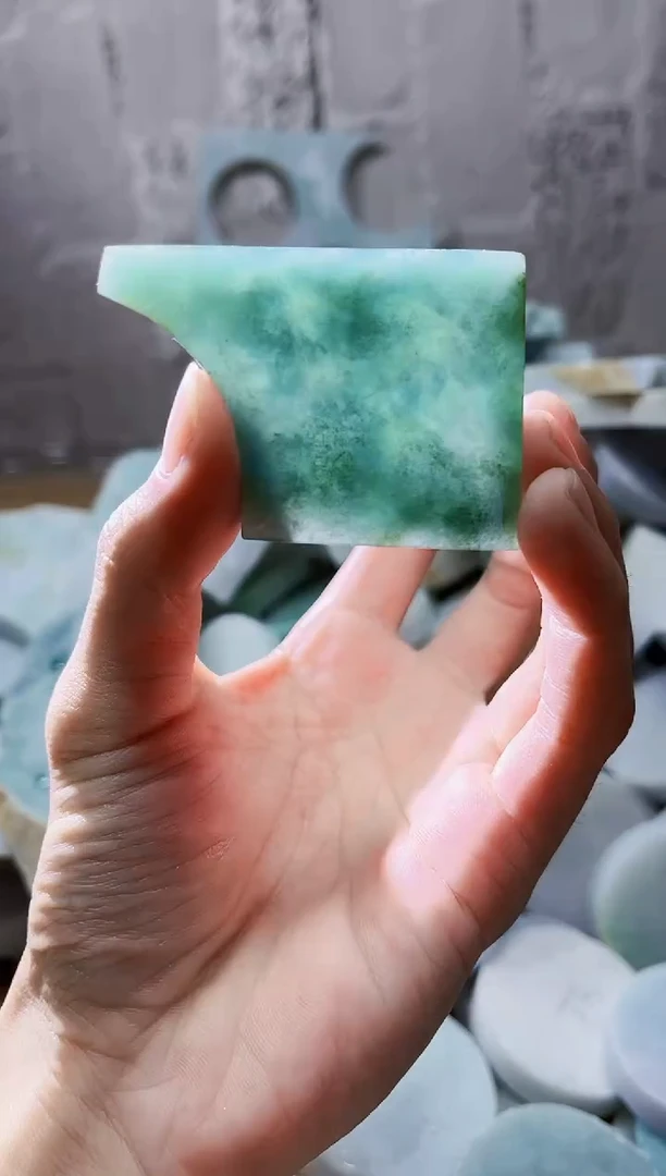 裸石翡翠翡翠a货正品玉石陈541
