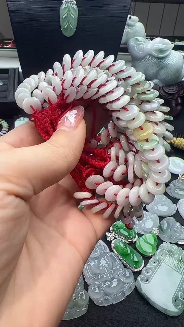 未镶嵌手串翡翠大人款平安扣手串多样性发货不退不换
