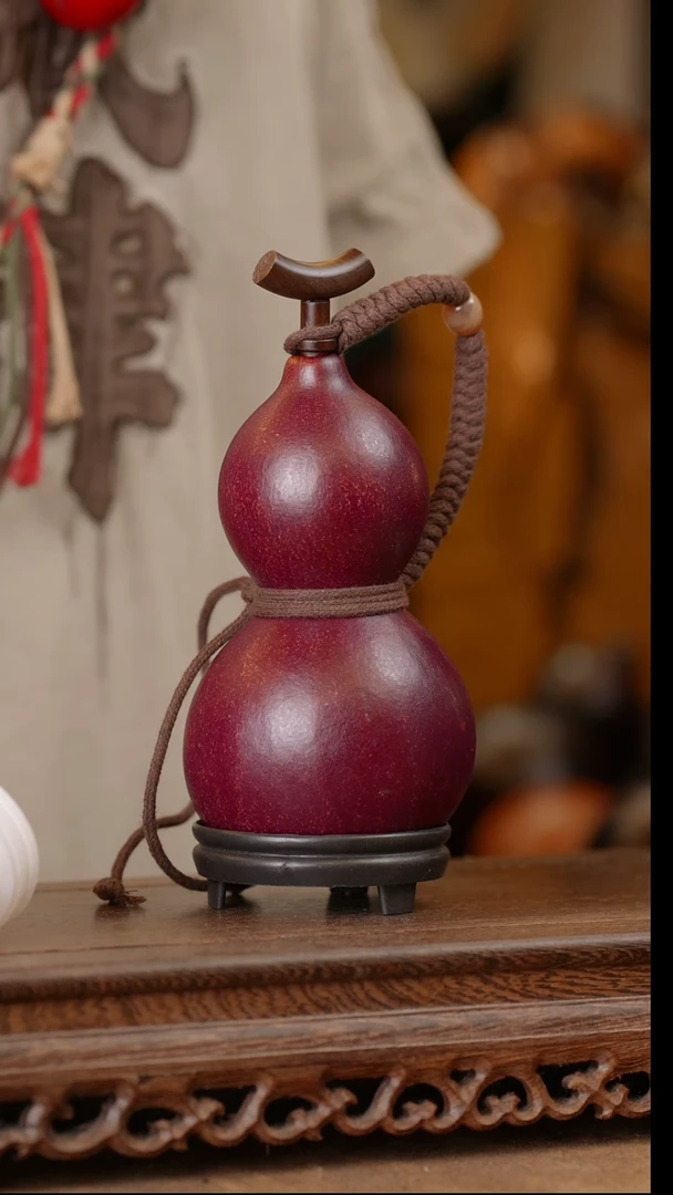 286号精品天然大漆酒葫芦一物一拍~