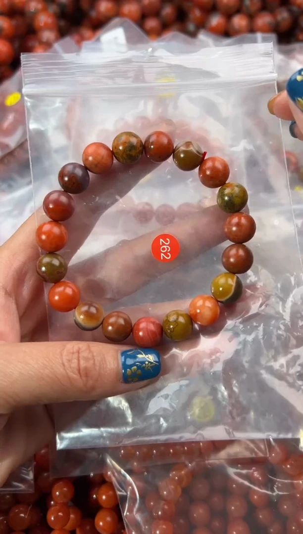 未镶嵌手串南红玛瑙10+