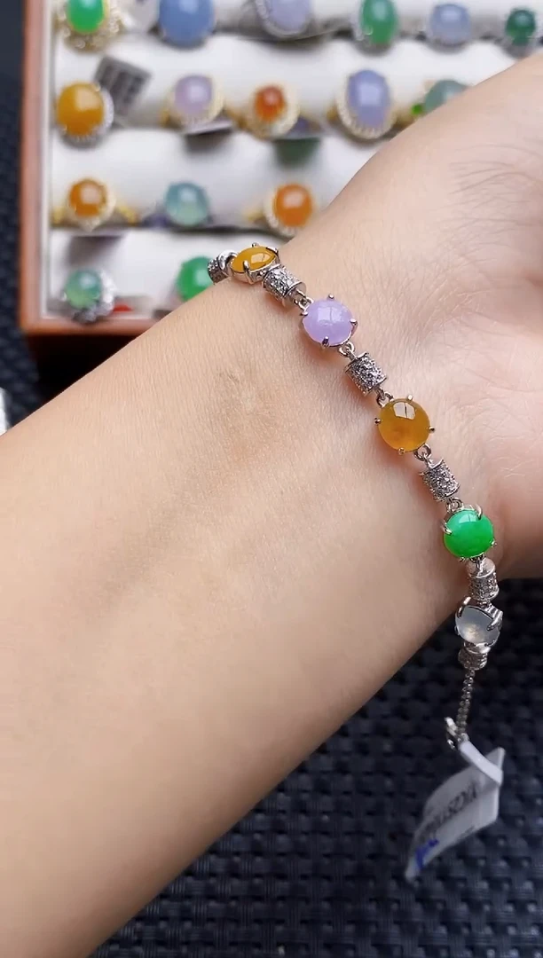 银S925镶嵌戒指翡翠1114