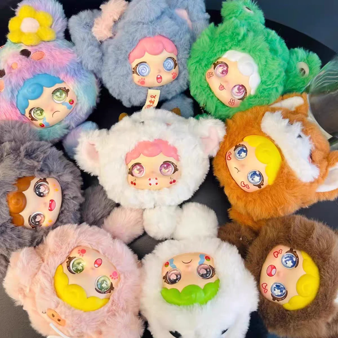 {LS潮玩}正版现货米兜儿midoo一代萌宠小分队搪胶毛绒潮玩盲盒娃