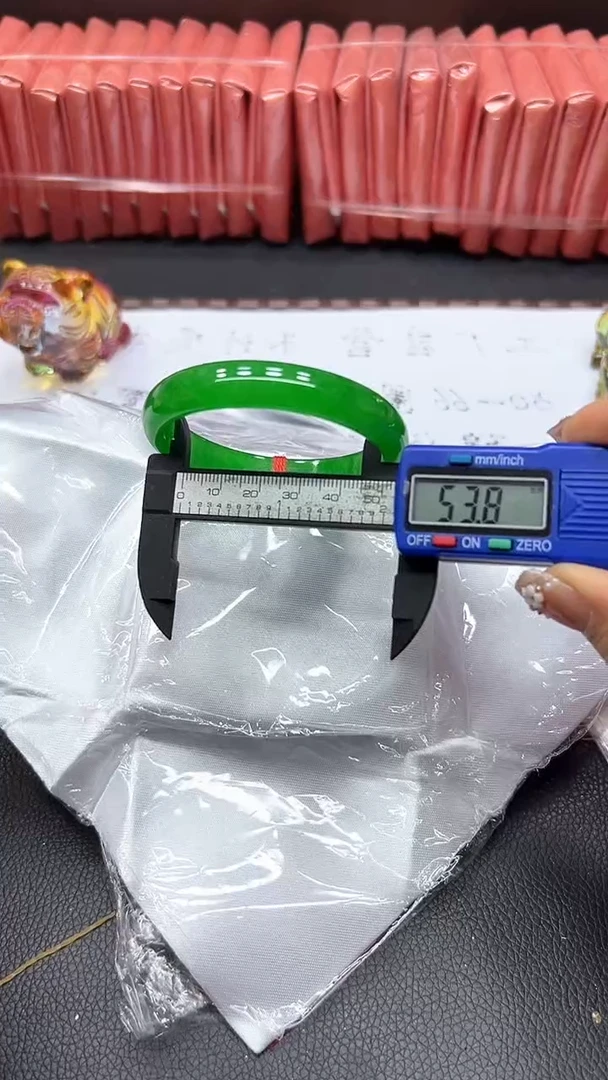 无非金属70号手镯53圈口雪