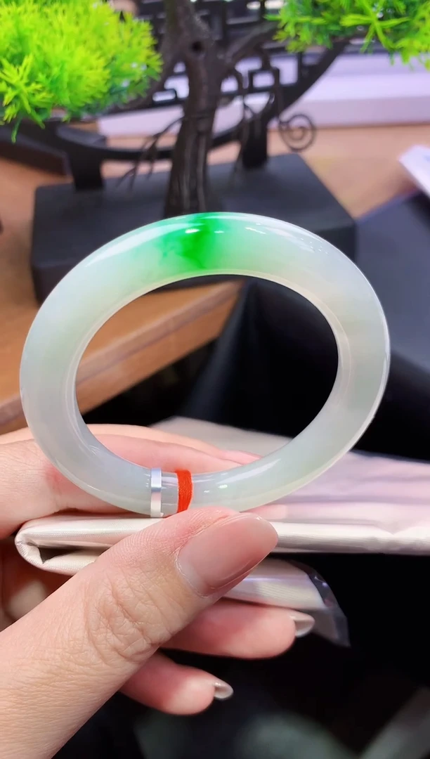 未镶嵌手镯翡翠F57天然A货缅甸翡翠51