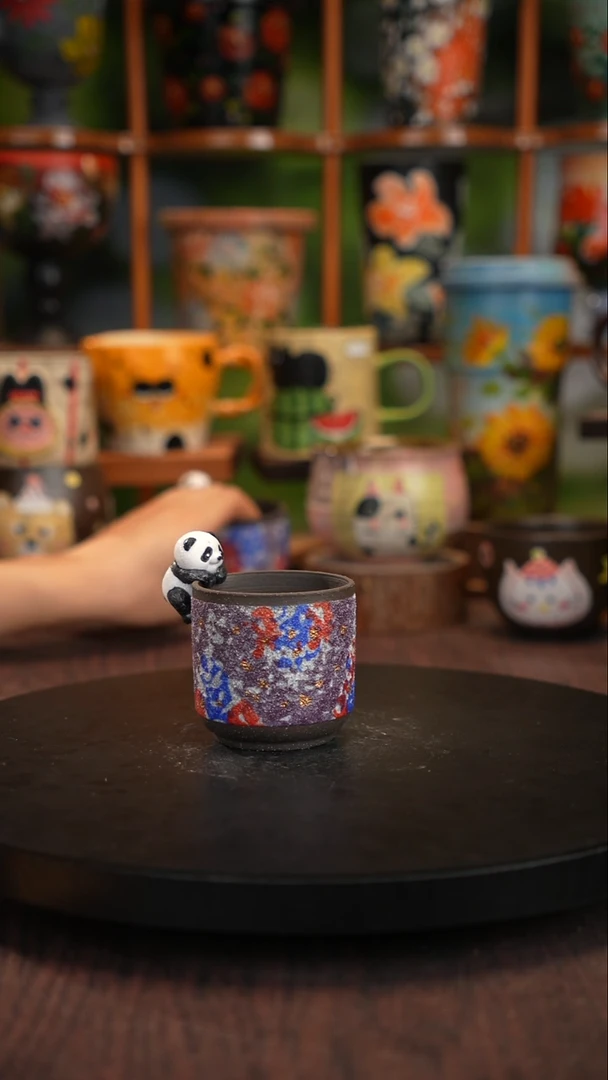 景德镇釉下彩手绘金