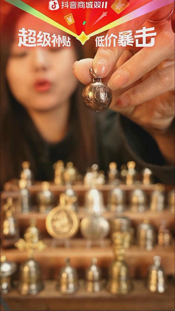 帆船小铃铛钥匙扣挂件