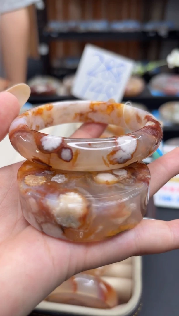 未镶嵌手镯石英质玉C26(58圈赠送镯心)