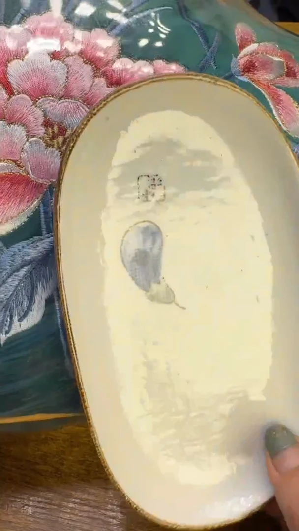 瓷器瓷瑕疵老破破100葫芦枕碗