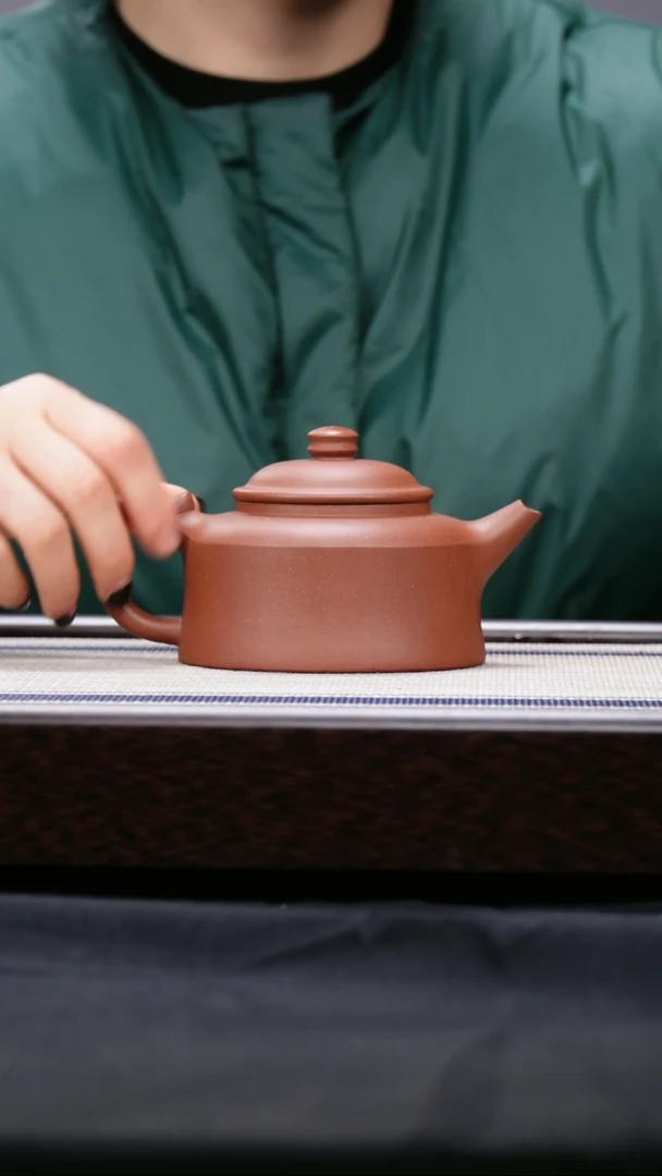 【闪购商品】紫砂茶壶原矿紫泥 玉龙禅钟