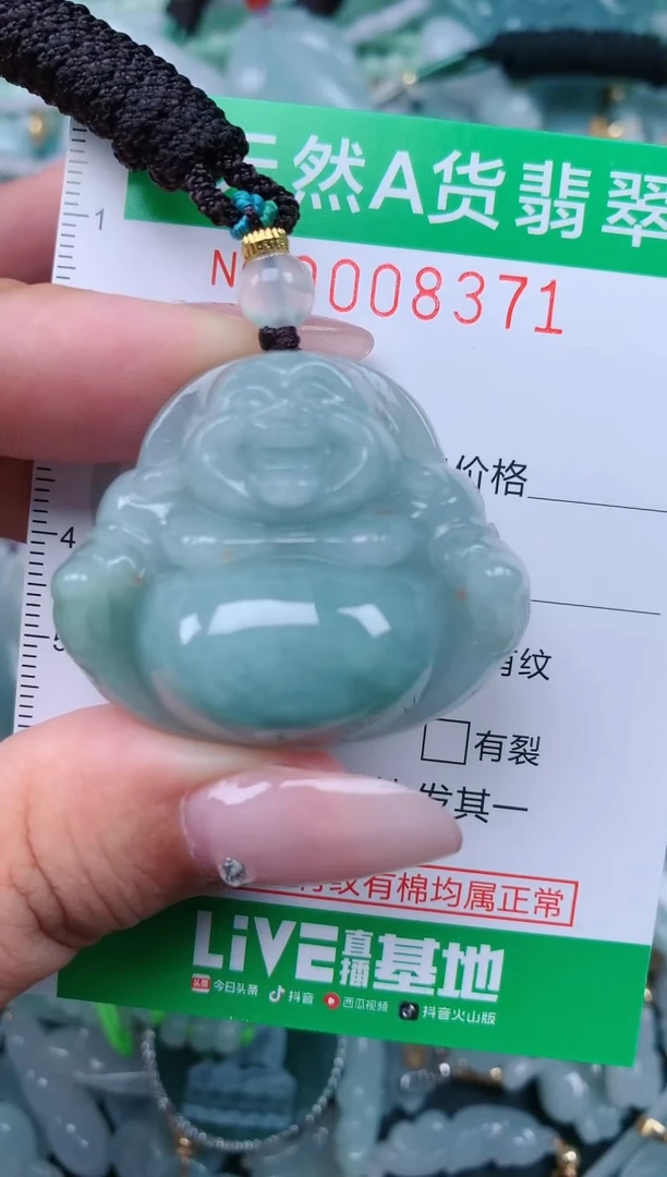 翡翠未镶嵌颈饰.0008371