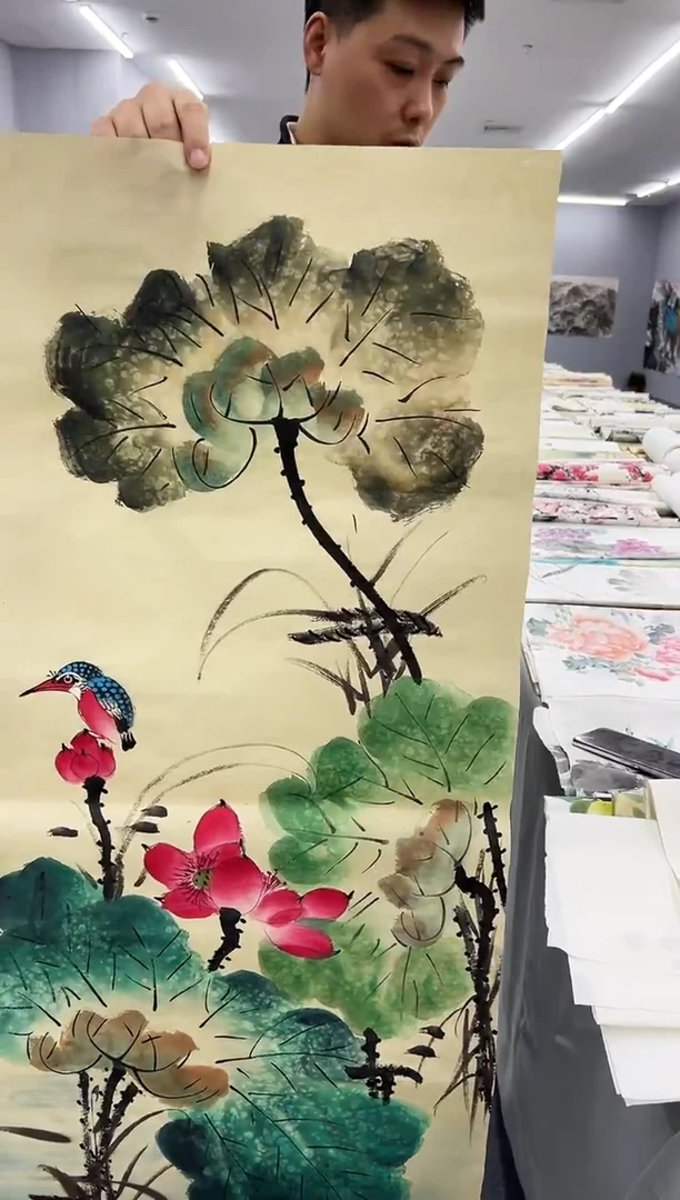 国画纯手绘作品欣赏
