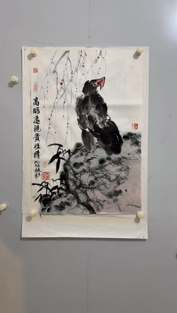 国画炳山艺术--大土三阳老师作品
