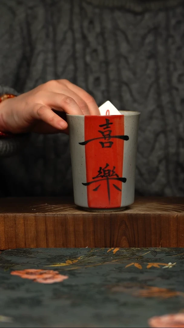 瓷片釉下彩手工手绘同款