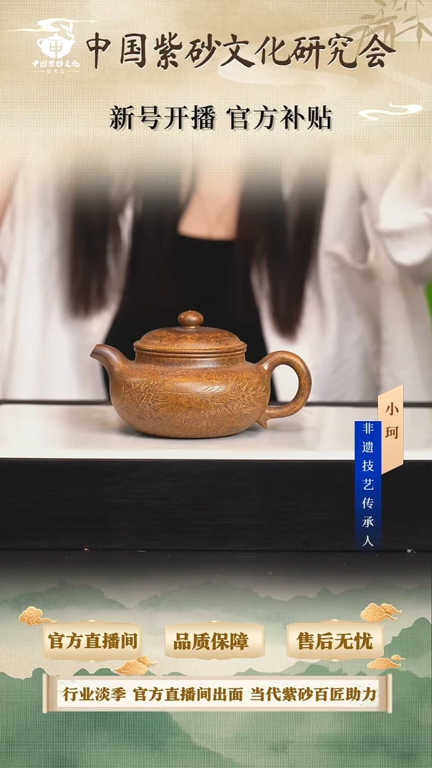 茶壶紫砂陶茶文化方         白麻子柴烧240cc左右
