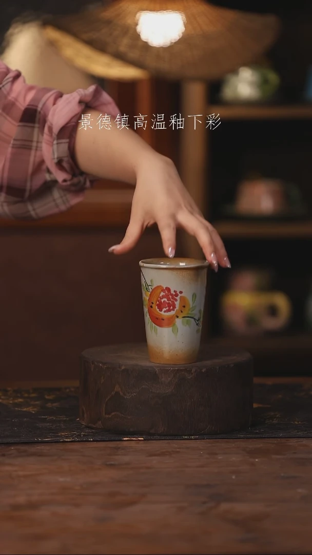陶瓷景德镇高温釉下手绘陶瓷360