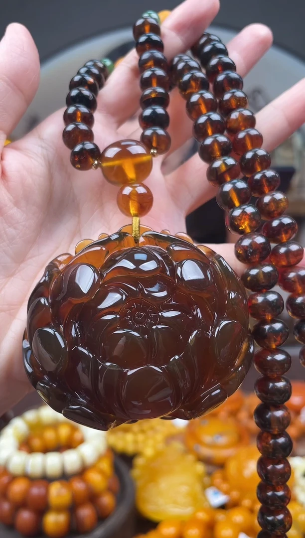 未镶嵌琥珀珠宝奇石首饰 假1赔4 （多样性发货1件