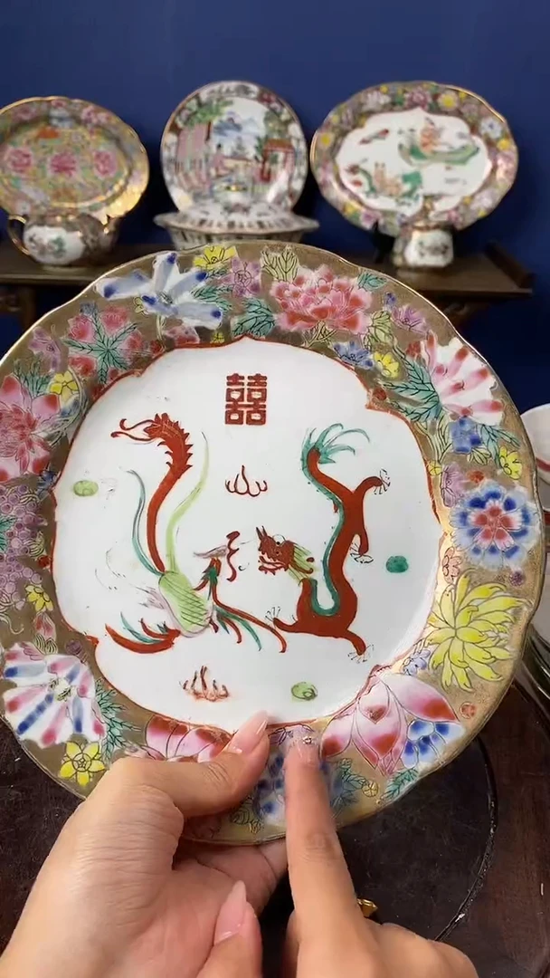 其他微瑕景德镇厂瓷摆件单件
