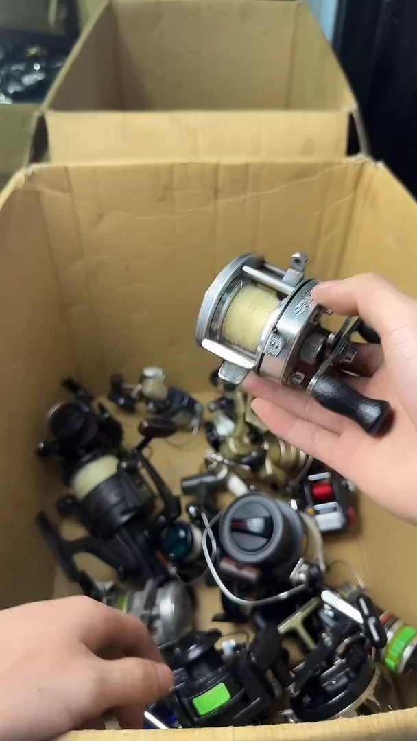 6*喵微瑕钓鱼轮，直播间讲解为准，看清楚再拍，如有拆卸不退换