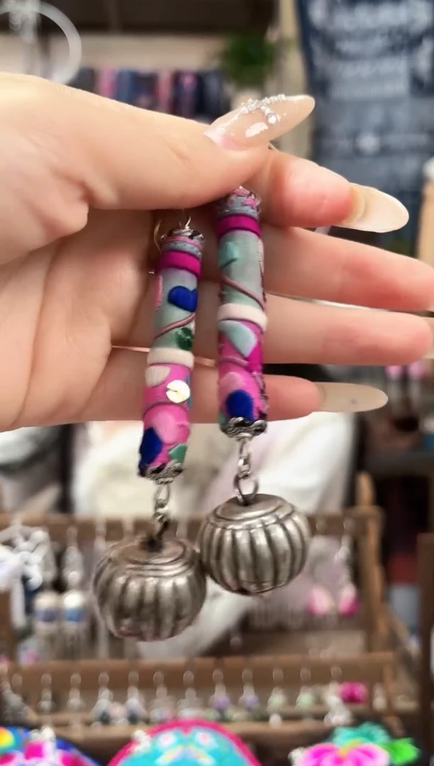 织绣民族风非遗老绣苗银饰品903