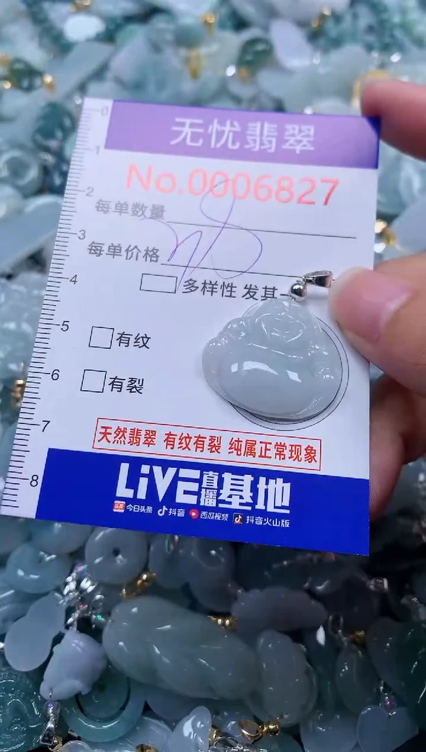 颈饰未镶嵌翡翠6827