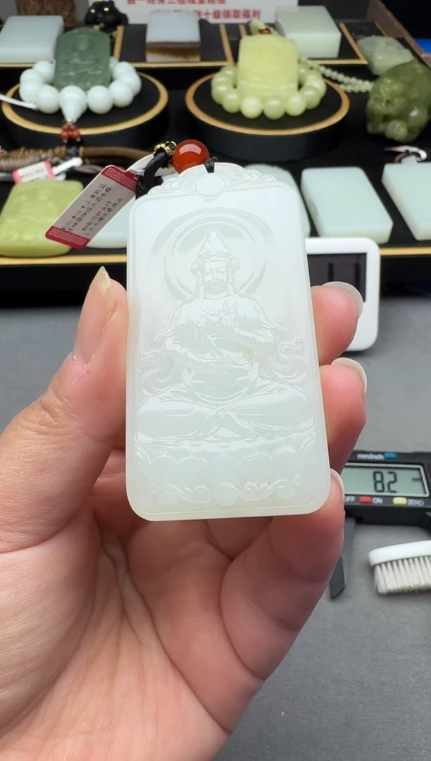 颈饰未镶嵌和田玉4