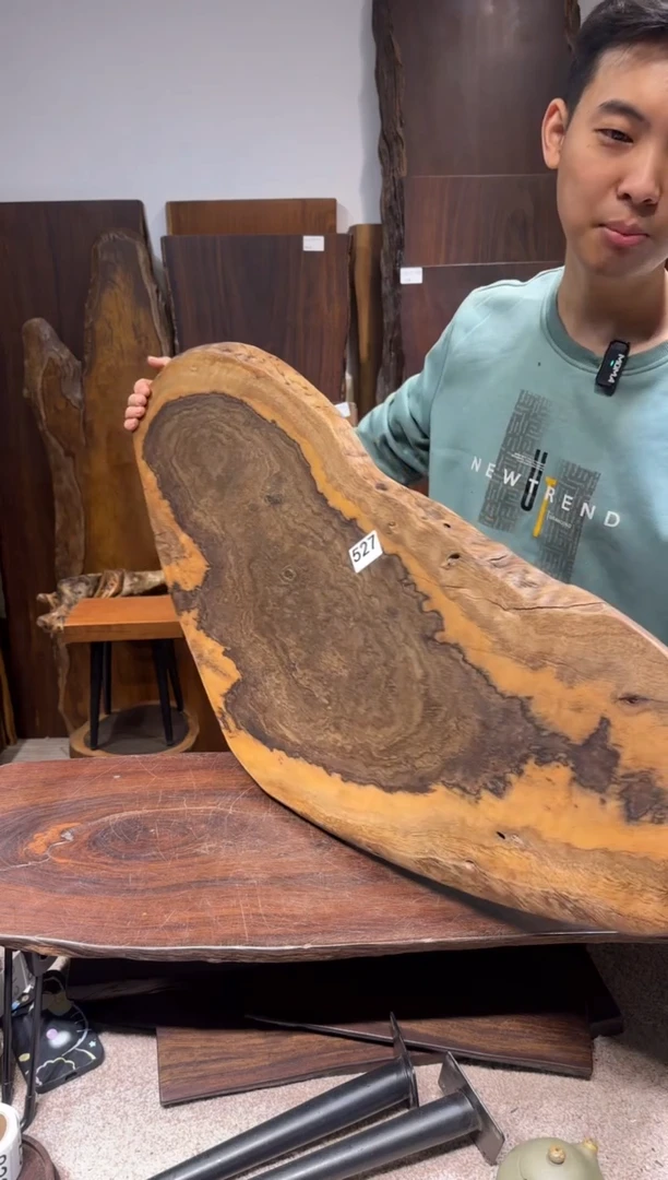 风车木（黑檀木）尺寸100*36*2.3编号527