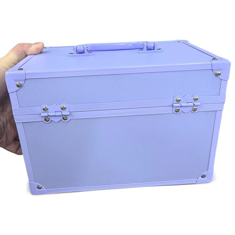 小城市~紫色化妆箱