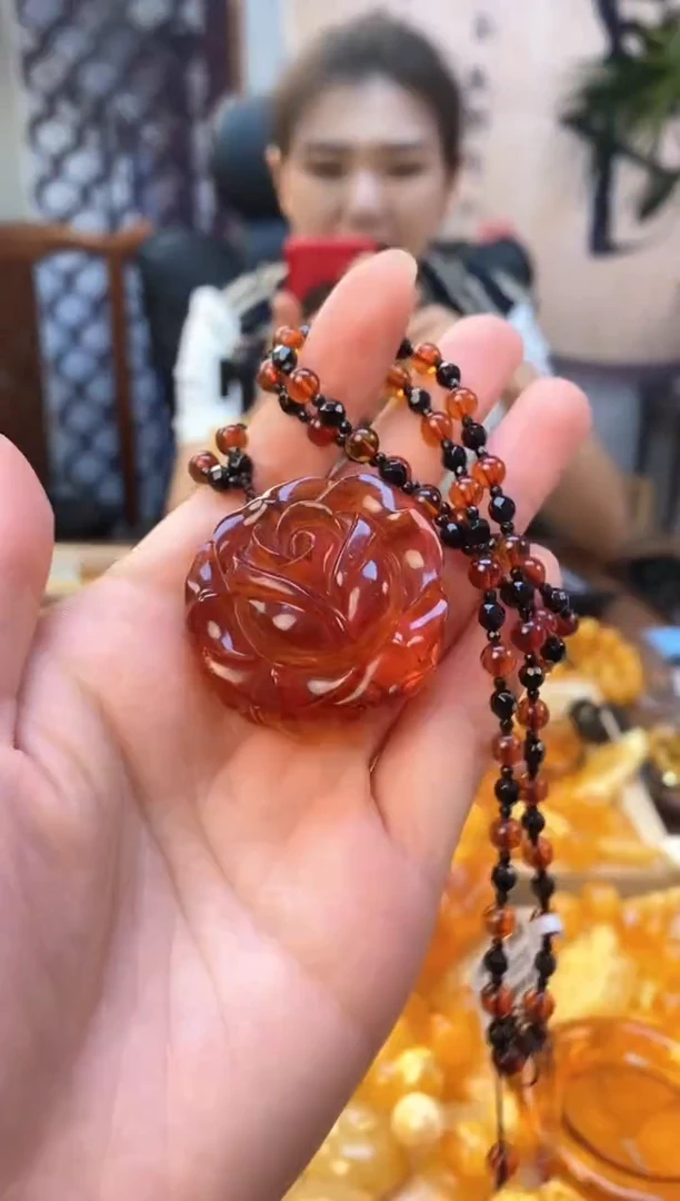 裸石琥珀未镶嵌天然琥珀蜜蜡